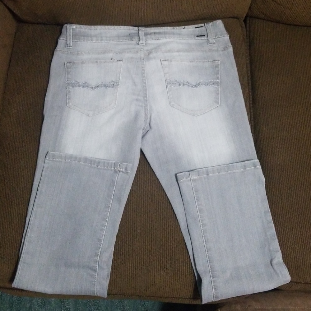 Black Crystal gray and white jeans - Picture 6 of 8
